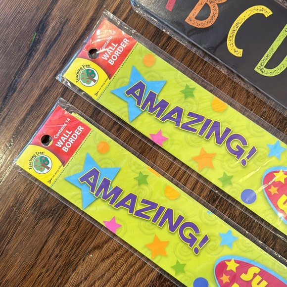 Alphabet and Amazing Work Border Set - Picture 2 of 2